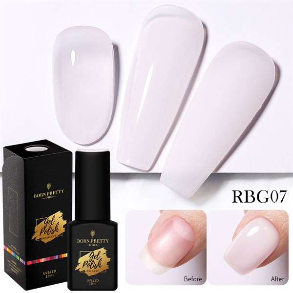 Born Pretty Rubber Base Kat RBG07 (15ml) 55341-7 - detay görseli 4