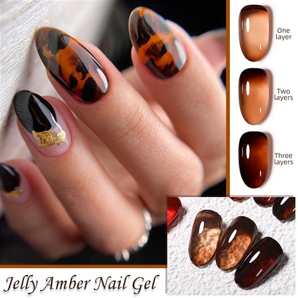 Lily Cute Amber Serisi Kalıcı oje LC-J03 (55725) - detay görseli 2