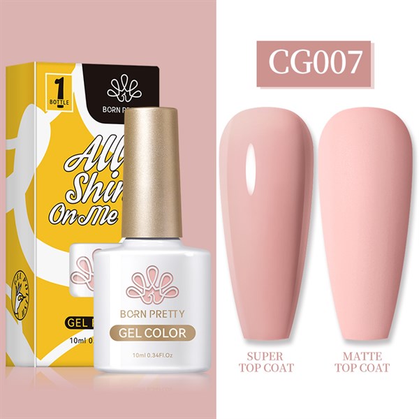 BORN PRETTY 10 ml SILKY WHITE Serisi Kalıcı oje CG007 (55845)