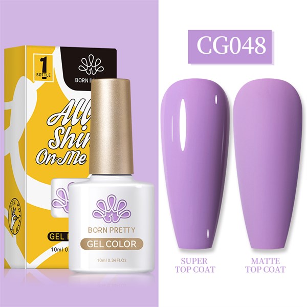 BORN PRETTY 10 ml SILKY WHITE Serisi Kalıcı oje CG048 (55845)