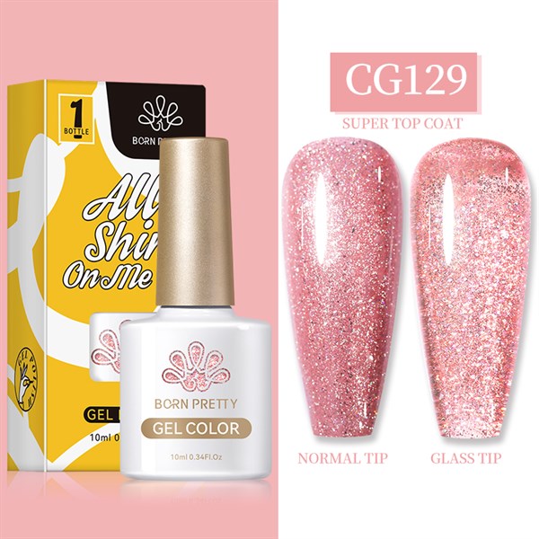 BORN PRETTY 10 ml SILKY WHITE Serisi Kalıcı oje CG129 (55845)