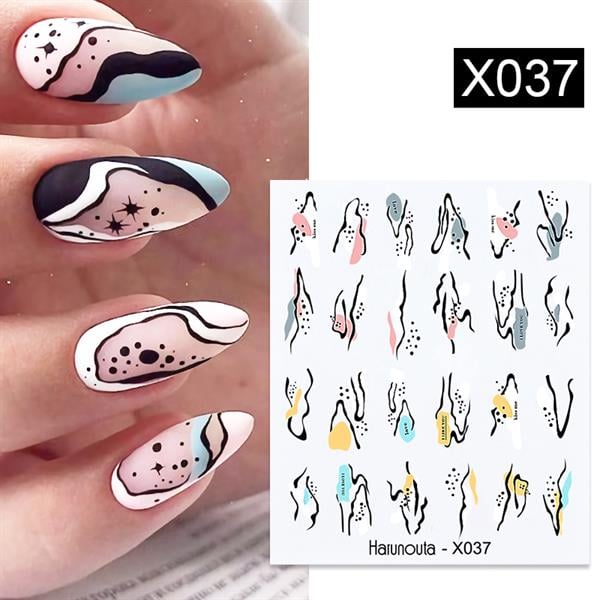 Su transferli nail art sticker X037 (49831-37)