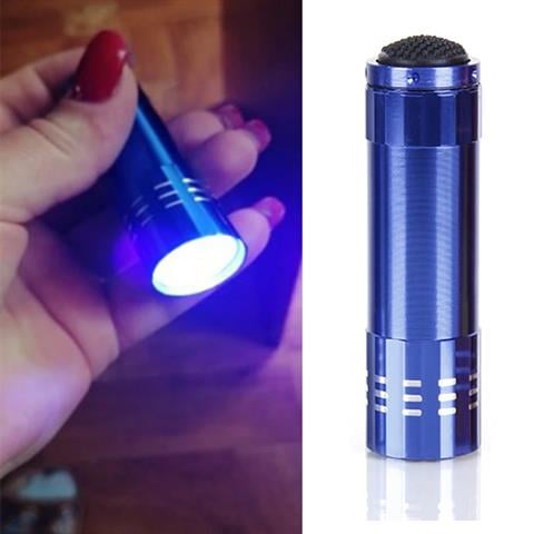 Pilli Mini Tırnak Kurutucu 9 LED (6 Watt)
