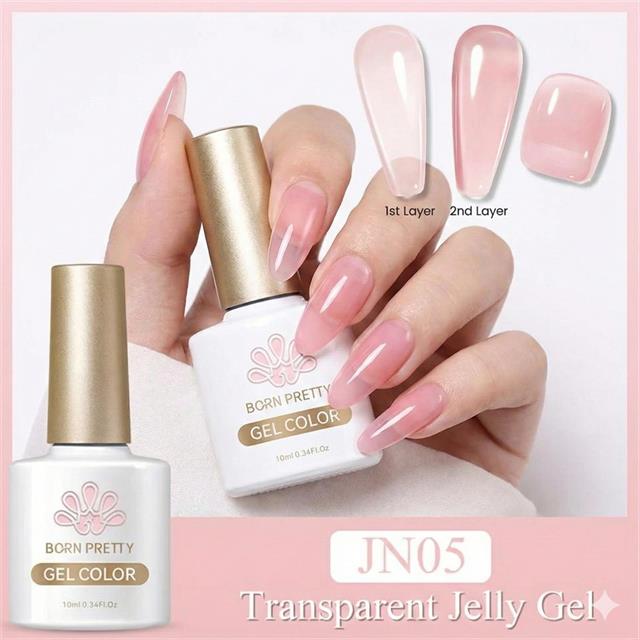 BORN PRETTY 10ml Jelly Nude Seri Kalıcı Oje JN05 (56347)