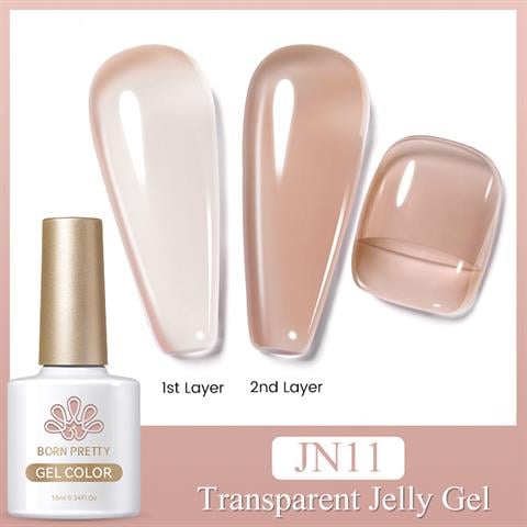 BORN PRETTY 10ml Jelly Nude Seri Kalıcı Oje JN11 (56347)