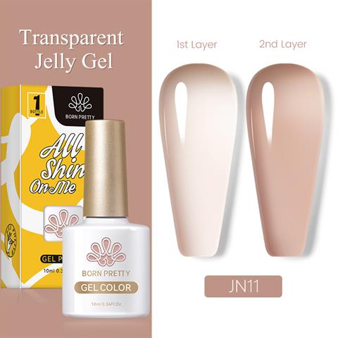 BORN PRETTY 10ml Jelly Nude Seri Kalıcı Oje JN11 (56347)