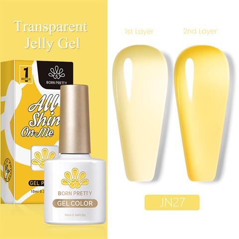 BORN PRETTY 10ml Jelly Nude Seri Kalıcı Oje JN27 (56347)
