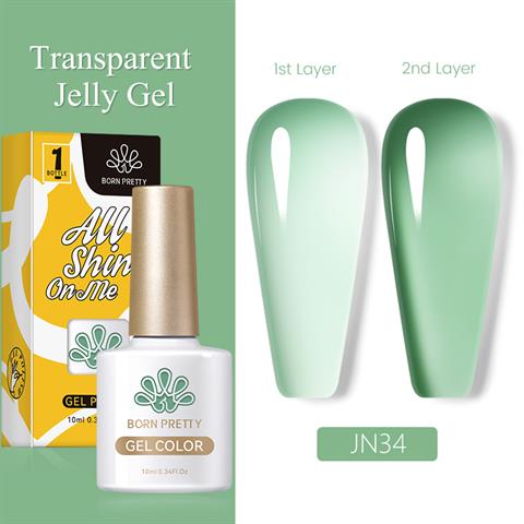 BORN PRETTY 10ml Jelly Nude Seri Kalıcı Oje JN34 (56347)
