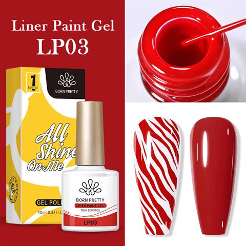 BORN PRETTY 10ml Nail Art Painting Çizim Jeli  LP03 (57196)