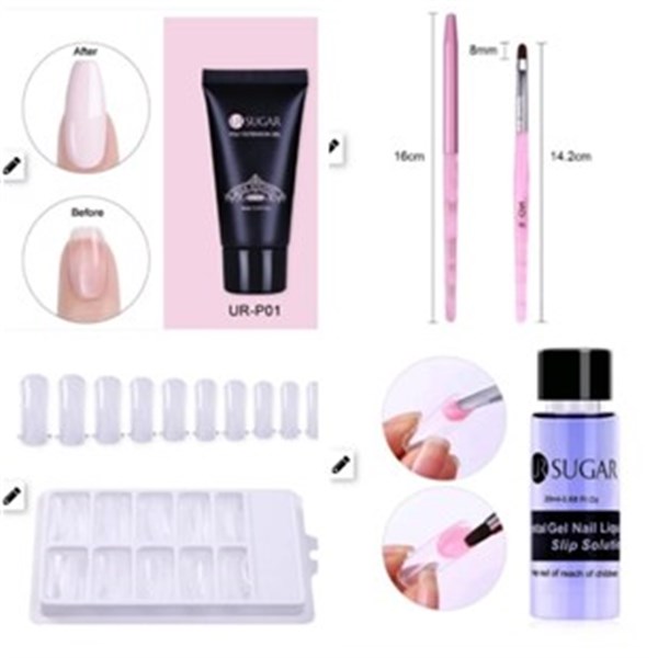 Poly Jel 4'lü set - Pink - detay görseli 2