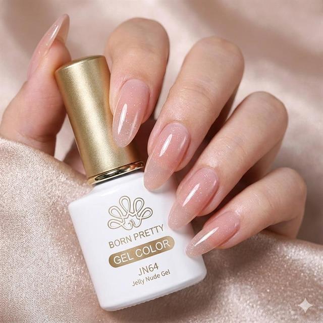 BORN PRETTY 10ml Jelly Nude Seri Kalıcı Oje JN64 (57851-14)
