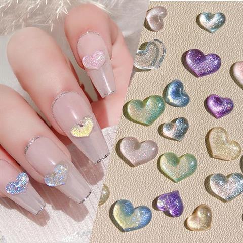 Tırnak Süsleme Nail Art CHARM Kalp (56263-3)