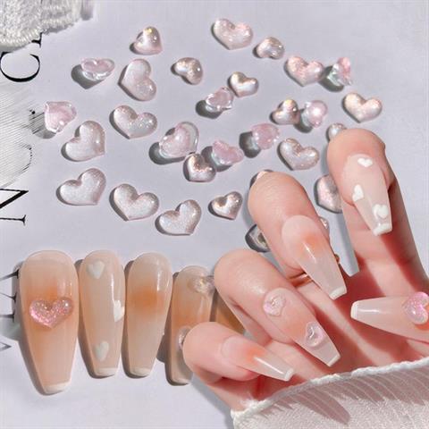 Tırnak Süsleme Nail Art CHARM Kalp (56263-6)