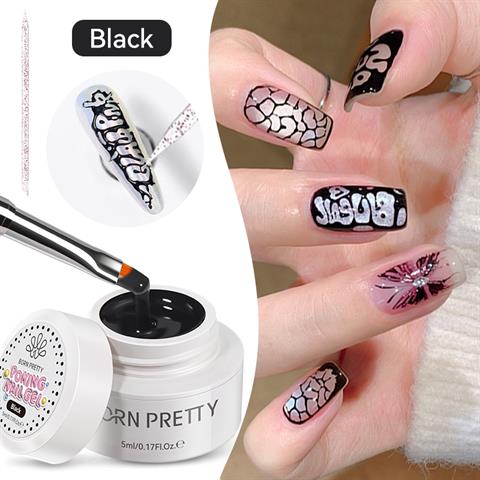 Born Pretty 5 ml Poke Jel (Siyah) 62279
