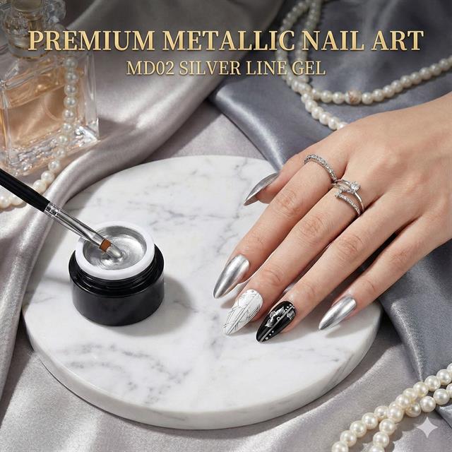 Born Pretty Metalik Painting jel MD02 (49151-2)
