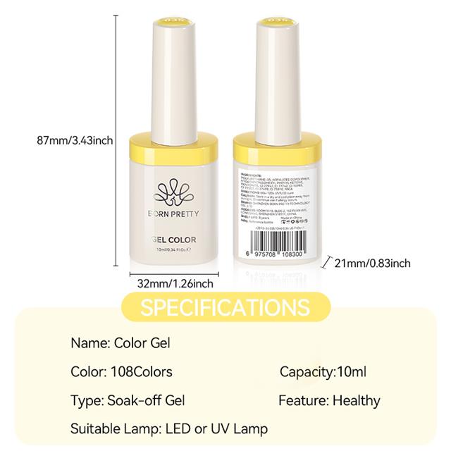 BORN PRETTY PRO TERRA 10ml Hema Tpo Free Kalıcı Oje 06 (62072)