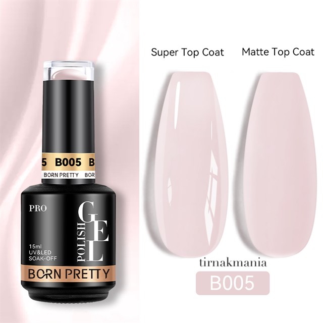 BORN PRETTY PRO 15ml BIAB HEMA Free Quick Building Nail Extension Gel B005 (59654)