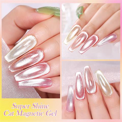 BORN PRETTY 10ml Super Shine Sliver Kedi Gözü Manyetik Jel (56340)